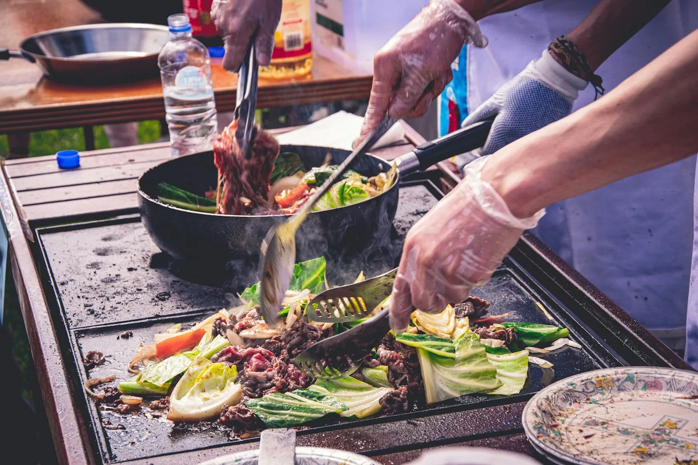 한식을 담아내는 셰프